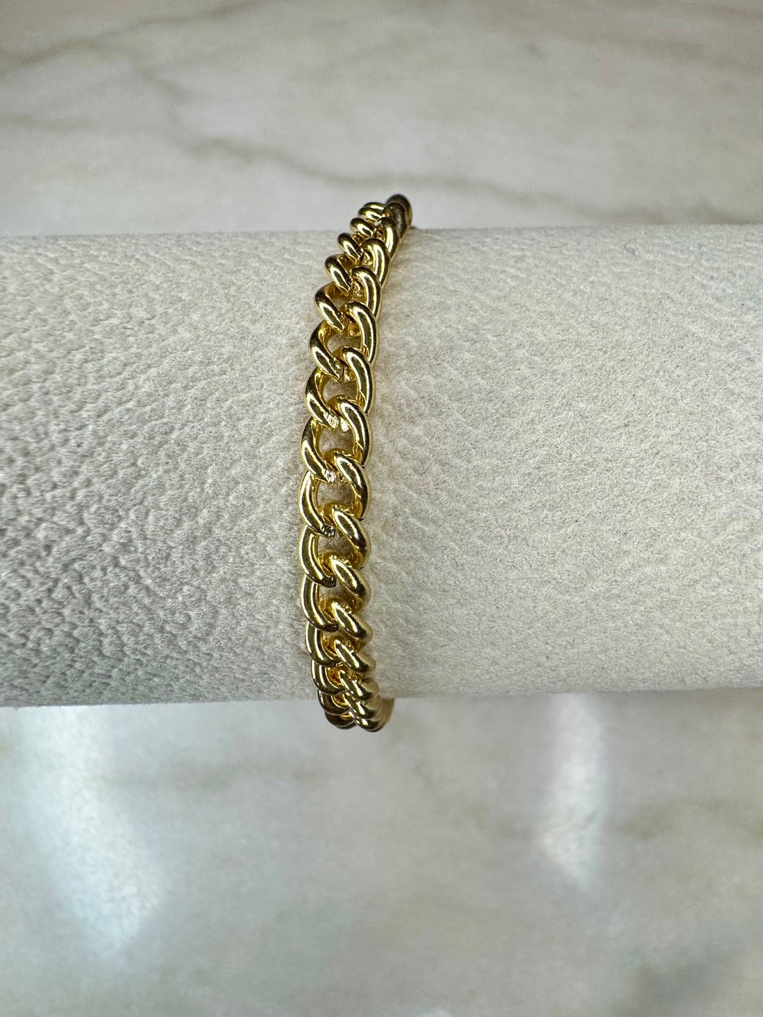 14k Gold Cuban Link Bracelet