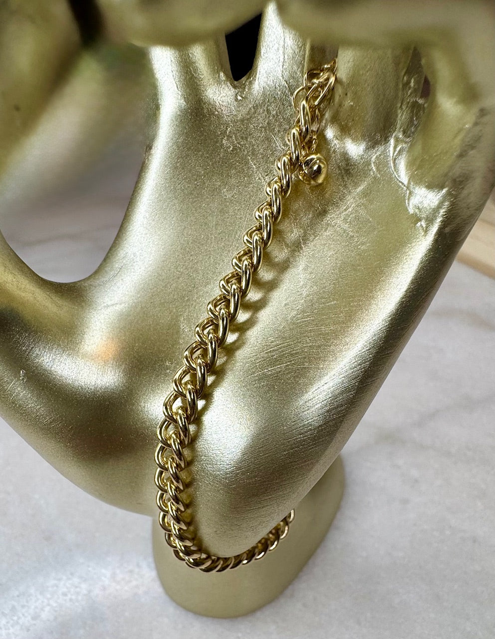 14k Gold Cuban Link Bracelet